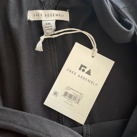 Free Assembly flounce sleeve dress - Picture 8 of 11